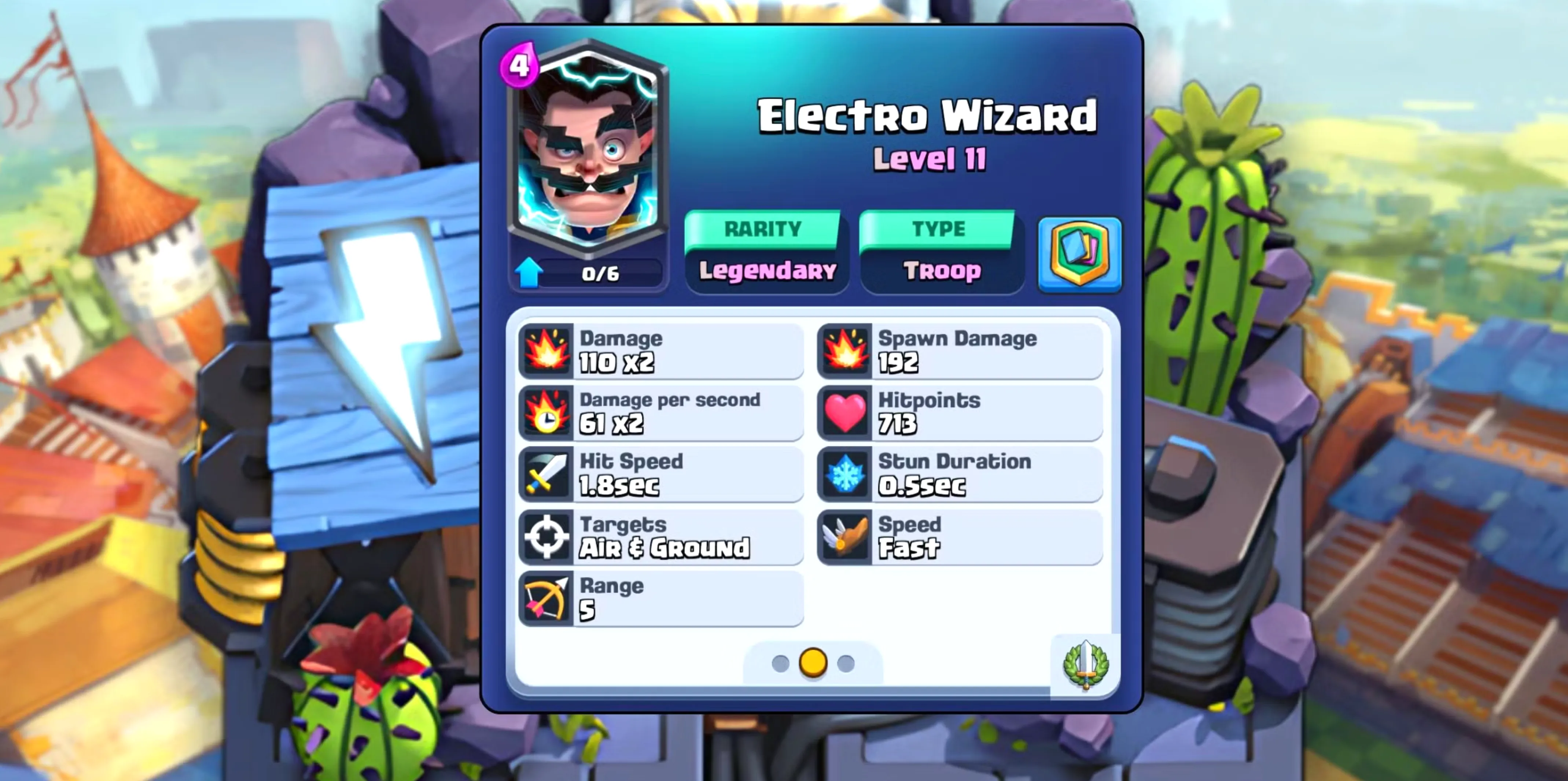 electro wizard clash royale